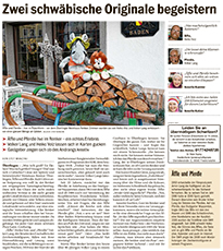 Icon Artikel Südkurier Renker Affle und Pferdle 2015